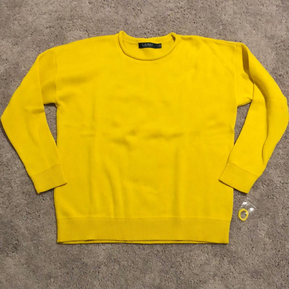Ralph Lauren Yellow Sweater